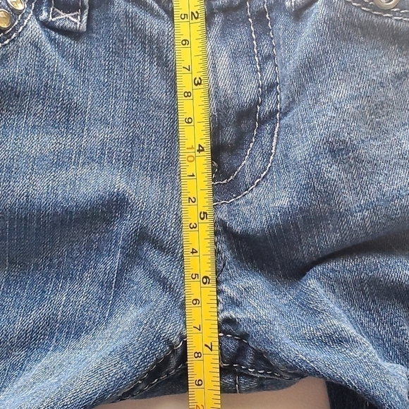 Tommy Hilfiger Vintage Sz 4L bootcut distressed leg hems X long | GUC - Picture 7 of 10
